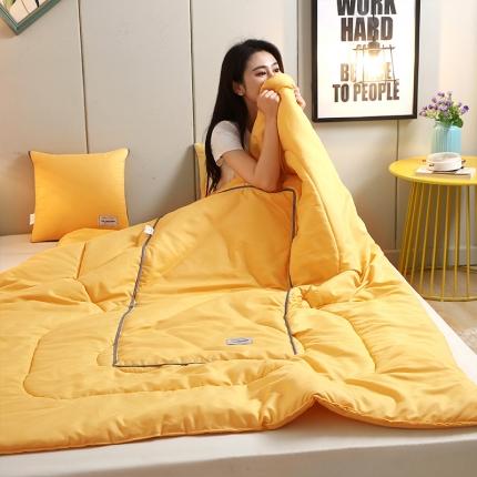 91家纺网 家纺一手货源 找家纺 （总）照世家纺 2021新款贴布绣多功能抱枕被