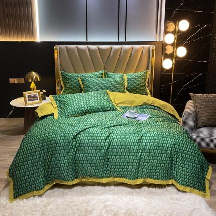 91家纺网 家纺一手货源 找家纺 （总）新款轻奢风长绒m四件套全m四件套小清新韩版四件套被套