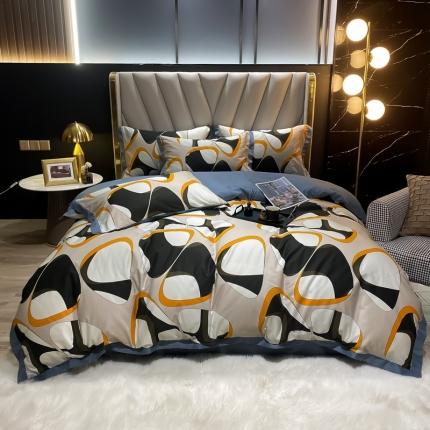 91家纺网 家纺一手货源 找家纺 （总）新款轻奢风长绒m四件套全m四件套小清新韩版四件套被套