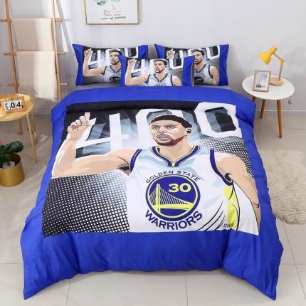 91家纺网 家纺一手货源 找家纺 （总）八零年代 2021数码印花生态磨毛个性卡通四件套