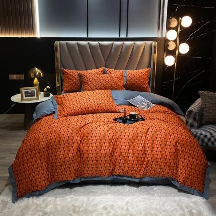 91家纺网 家纺一手货源 找家纺 新款轻奢风长绒m四件套全m四件套小清新韩版四件套被套