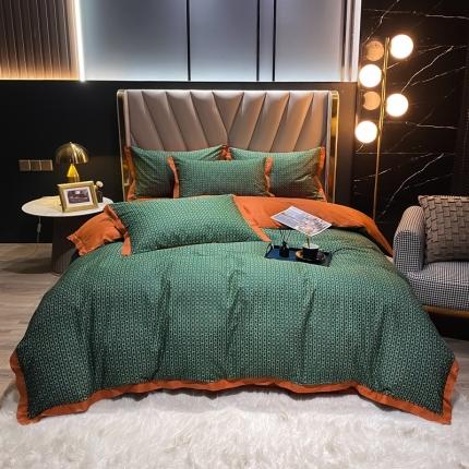 91家纺网 家纺一手货源 找家纺 新款轻奢风长绒m四件套全m四件套小清新韩版四件套被套