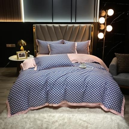 91家纺网 家纺一手货源 找家纺 新款轻奢风长绒m四件套全m四件套小清新韩版四件套被套