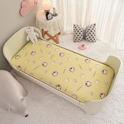 91家纺网 家纺一手货源 找家纺 宝贝优选2024新款全棉儿童四季床垫两款可选草莓牛牛一体款