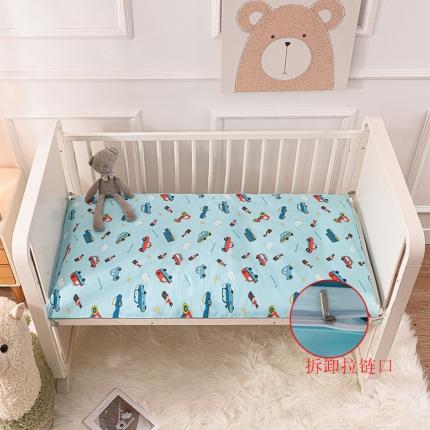 91家纺网 家纺一手货源 找家纺 宝贝优选2024新款全棉儿童四季床垫两款可选小汽车拆卸款