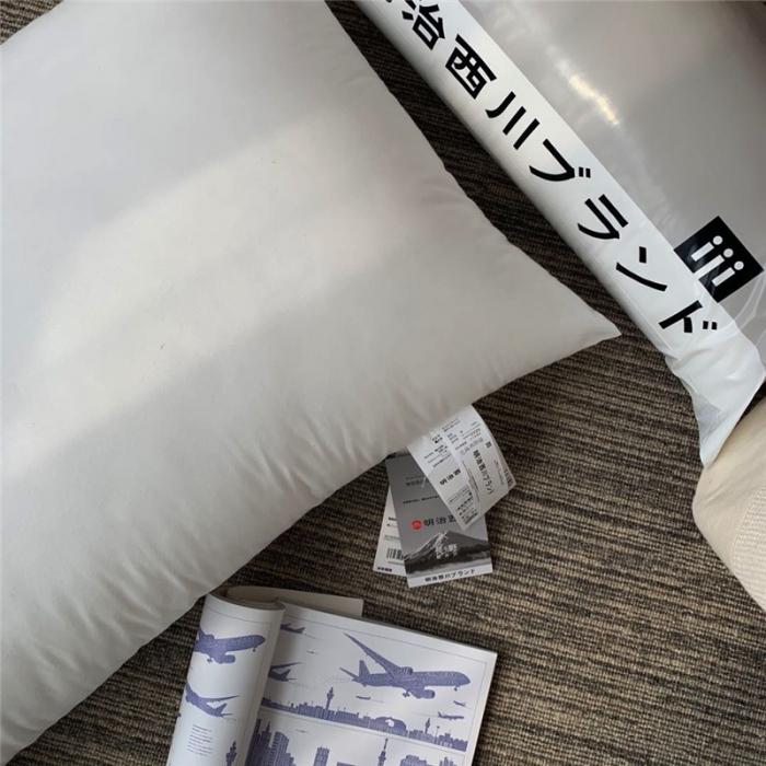 91家纺网 家纺一手货源 找家纺 明治西川 自由 枕头 枕芯 出口日本