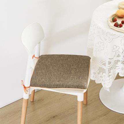 91家纺网 家纺一手货源 找家纺 总-永光记忆棉实木餐桌椅子坐垫防滑布艺家用凳子垫子可拆洗