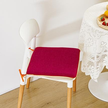 91家纺网 家纺一手货源 找家纺 总-永光记忆棉实木餐桌椅子坐垫防滑布艺家用凳子垫子可拆洗