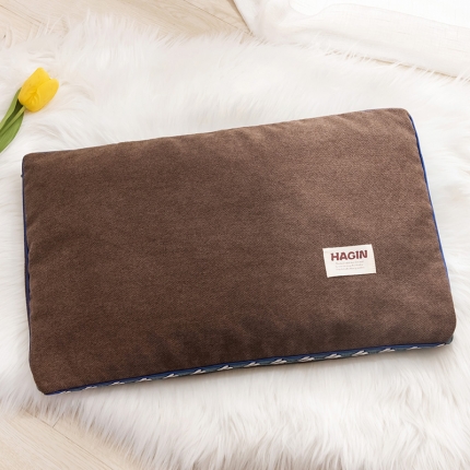 91家纺网 家纺一手货源 找家纺 2025新款枕芯 糖果色麻绒全荞麦枕头枕芯 荞麦明目枕