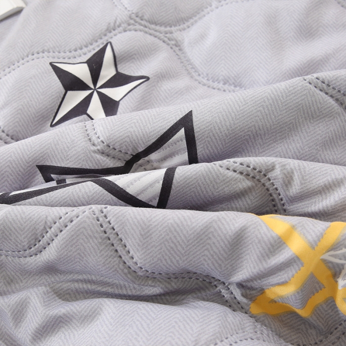 91家纺网 家纺一手货源 找家纺 畅销被业2021新款芦荟棉夏被夏凉被 闪亮星星