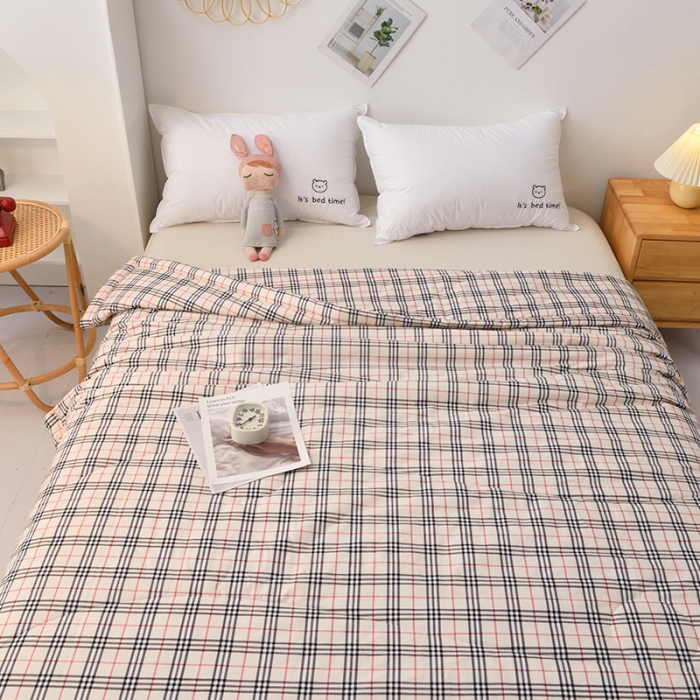 91家纺网 家纺一手货源 找家纺 （总）德芙家纺 2021新款纯棉印花夏被