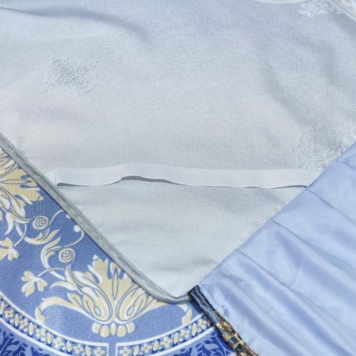 91家纺网 家纺一手货源 找家纺 ds生活馆 2021新款欧式床裙款冰丝席凉席 安吉丽