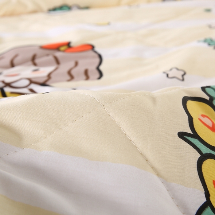 91家纺网 家纺一手货源 找家纺 仟网汇 2021新款全棉夏被 甜心宝贝