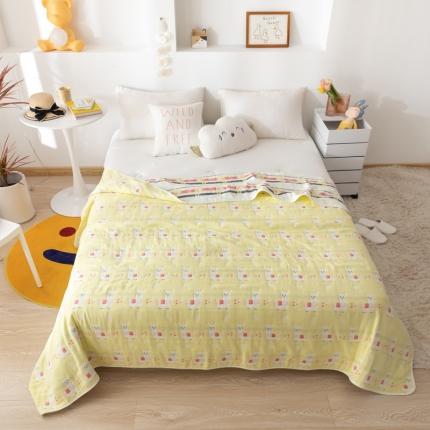 91家纺网 家纺一手货源 找家纺 （总）朴尔家纺 2021新款卡通系全棉六层纱毛巾