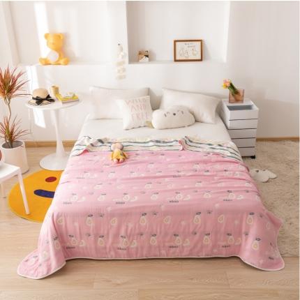 91家纺网 家纺一手货源 找家纺 （总）朴尔家纺 2021新款卡通系全棉六层纱毛巾