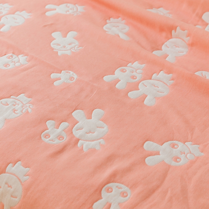 91家纺网 家纺一手货源 找家纺 （总）朴尔家纺 2021新款卡通系全棉六层纱毛巾