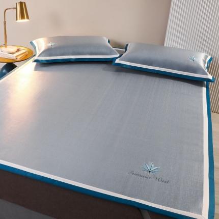 91家纺网 家纺一手货源 找家纺 （总）涞澳家纺 2021新款凉席三件套-枫叶