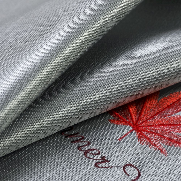 91家纺网 家纺一手货源 找家纺 涞澳家纺 2021新款凉席三件套-枫叶 枫叶-灰