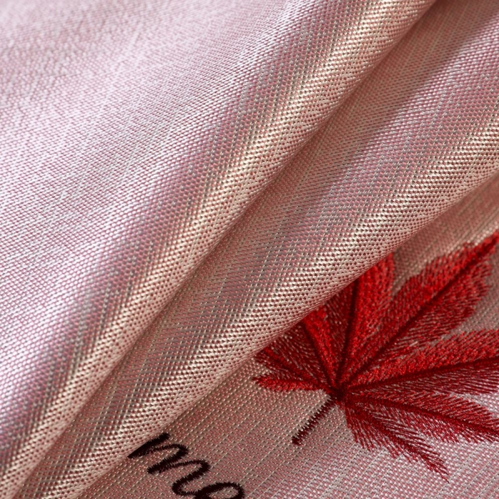 91家纺网 家纺一手货源 找家纺 涞澳家纺 2021新款凉席三件套-枫叶 枫叶-粉