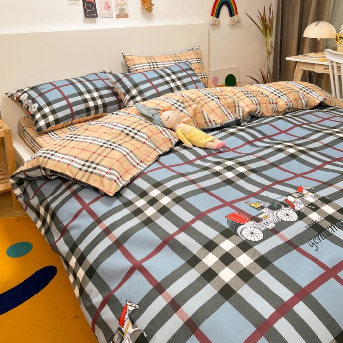 91家纺网 家纺一手货源 找家纺 （总）金丝鸟 2021新款全棉四件套