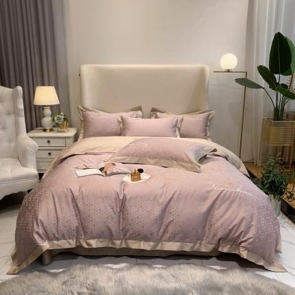 91家纺网 家纺一手货源 找家纺 （总）馨蕊家居 2021新款100支奥斯汀全棉四件套