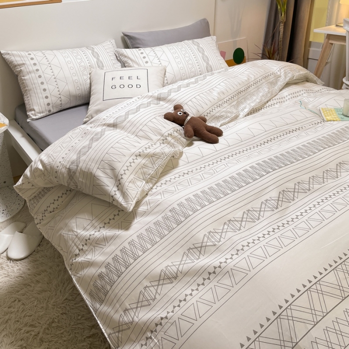 91家纺网 家纺一手货源 找家纺 金丝鸟 2021新款全棉四件套 纤尘