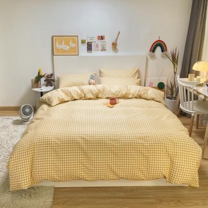 金丝鸟 2021新款全棉四件套 依恋