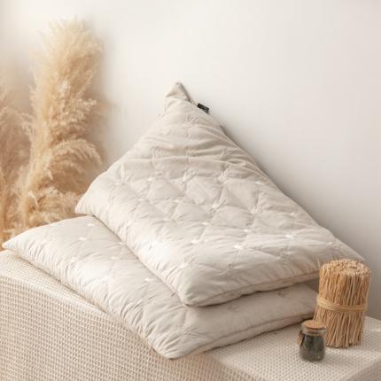 91家纺网 家纺一手货源 找家纺 （总）她喜爱枕芯枕头 2024新款天然有机彩棉可拆洗全荞麦枕