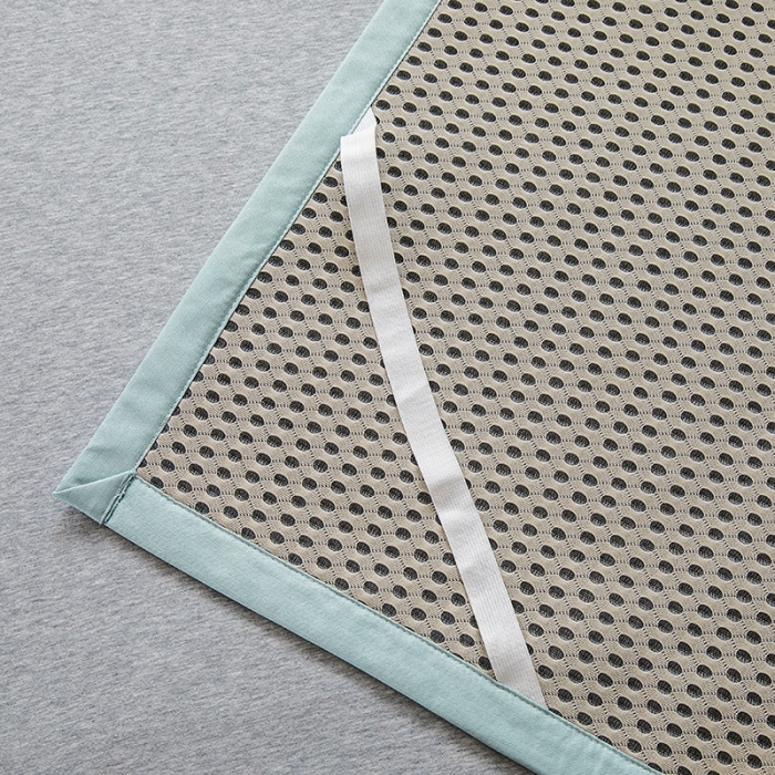 91家纺网 家纺一手货源 找家纺 小芽家居 2024新款冰丝斜纹提花凉席三件套 巴洛克