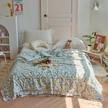 91家纺网 家纺一手货源 找家纺 （总）2021 木蓳新款日式小清新夏被夏凉被