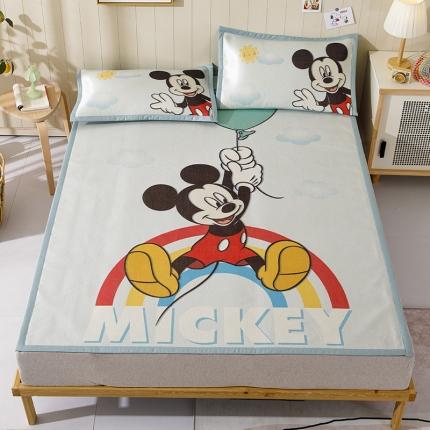 91家纺网 家纺一手货源 找家纺 （总）小芽家居 2024新款大款迪士尼冰丝凉席