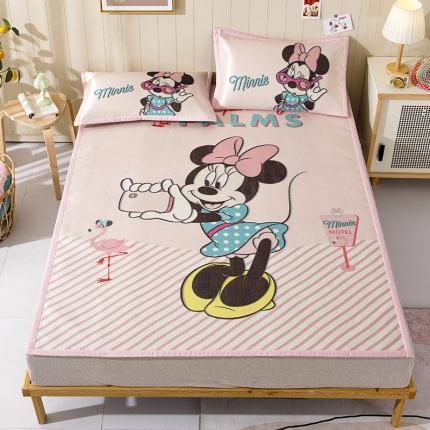 91家纺网 家纺一手货源 找家纺 （总）小芽家居 2024新款大款迪士尼冰丝凉席