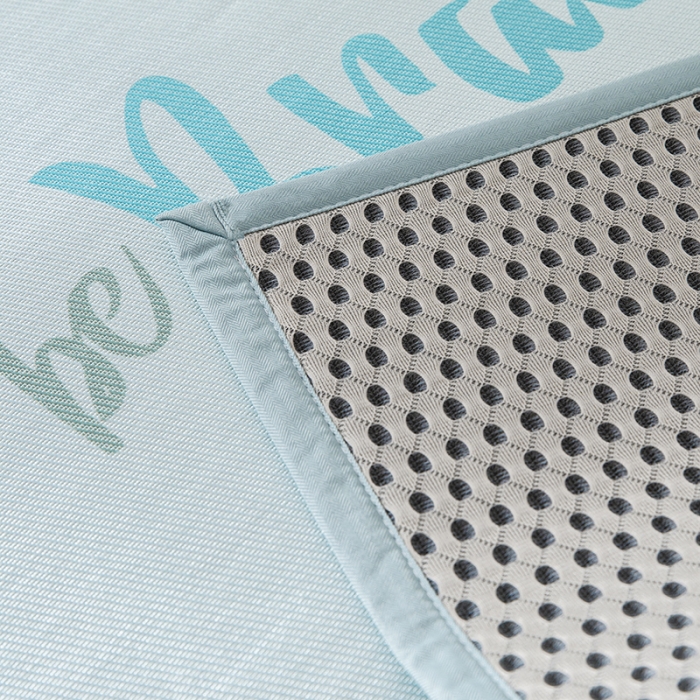 91家纺网 家纺一手货源 找家纺 小芽家居 2024新款儿童冰丝凉席卡通 加油仙人掌