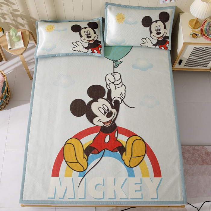 91家纺网 家纺一手货源 找家纺 （总）小芽家居 2024新款大款迪士尼冰丝凉席