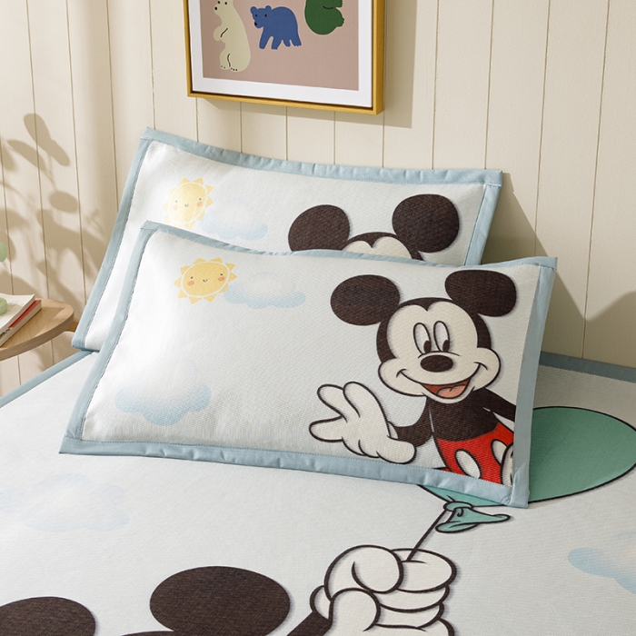 91家纺网 家纺一手货源 找家纺 （总）小芽家居 2024新款大款迪士尼冰丝凉席