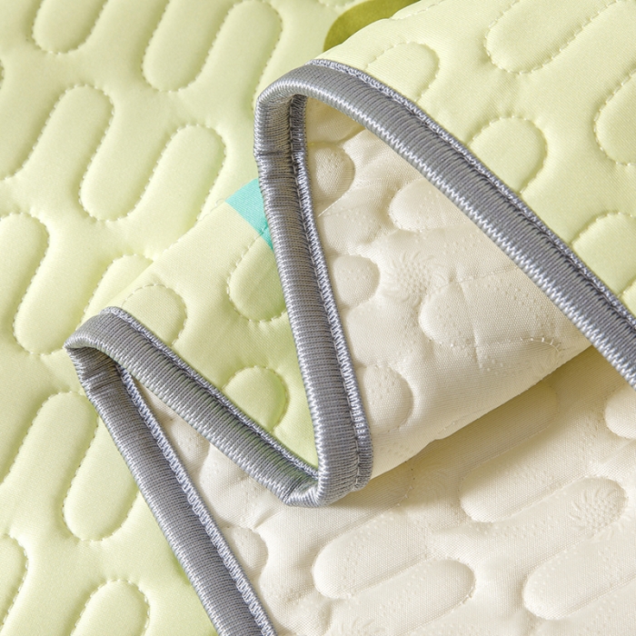 91家纺网 家纺一手货源 找家纺 小芽家居 2024新款儿童乳胶凉席卡通 恐龙