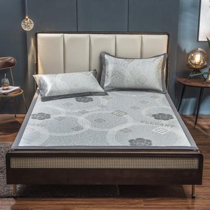 全季家居 2021新款900D高精密三色维冰丝凉席 浮生若梦