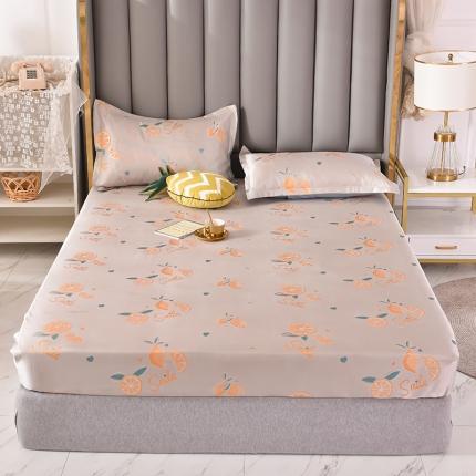 91家纺网 家纺一手货源 找家纺 （总）甜之梦家纺 2025新款提花凉席单品床笠款三件套