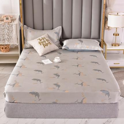 91家纺网 家纺一手货源 找家纺 （总）甜之梦家纺 2025新款提花凉席单品床笠款三件套