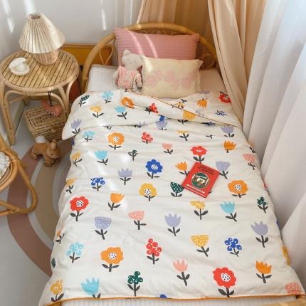 91家纺网 家纺一手货源 找家纺 （总）星期八 2021新款全棉卡通儿童夏被