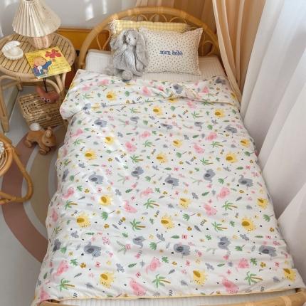 91家纺网 家纺一手货源 找家纺 （总）星期八 2021新款全棉卡通儿童夏被