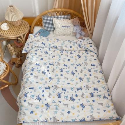 91家纺网 家纺一手货源 找家纺 （总）星期八 2021新款全棉卡通儿童夏被