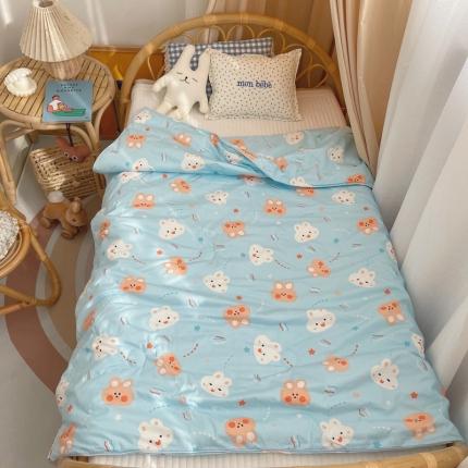 91家纺网 家纺一手货源 找家纺 （总）星期八 2021新款全棉卡通儿童夏被