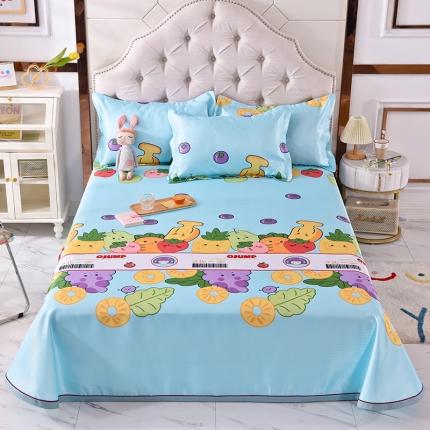 91家纺网 家纺一手货源 找家纺 （总）甜之梦家纺 2025新款印花冰丝单品凉席床单款