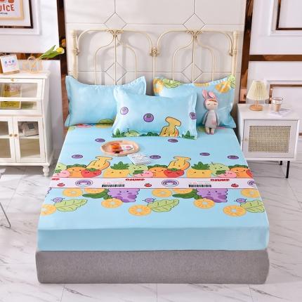 91家纺网 家纺一手货源 找家纺 （总）甜之梦家纺 2025新款印花冰丝单品凉席床笠款