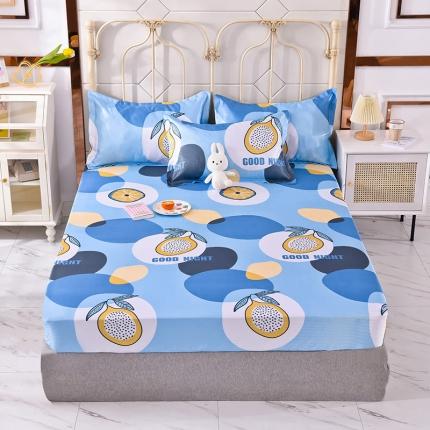 91家纺网 家纺一手货源 找家纺 （总）甜之梦家纺 2025新款印花冰丝单品凉席床笠款