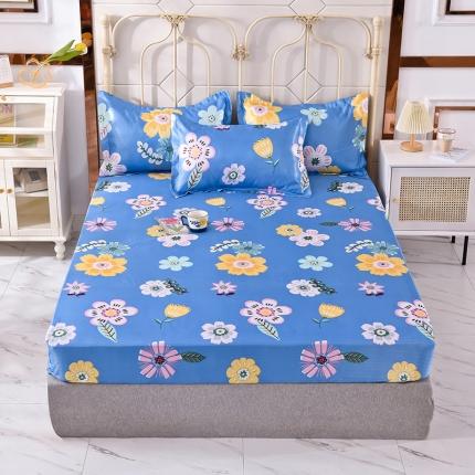 91家纺网 家纺一手货源 找家纺 （总）甜之梦家纺 2025新款印花冰丝单品凉席床笠款