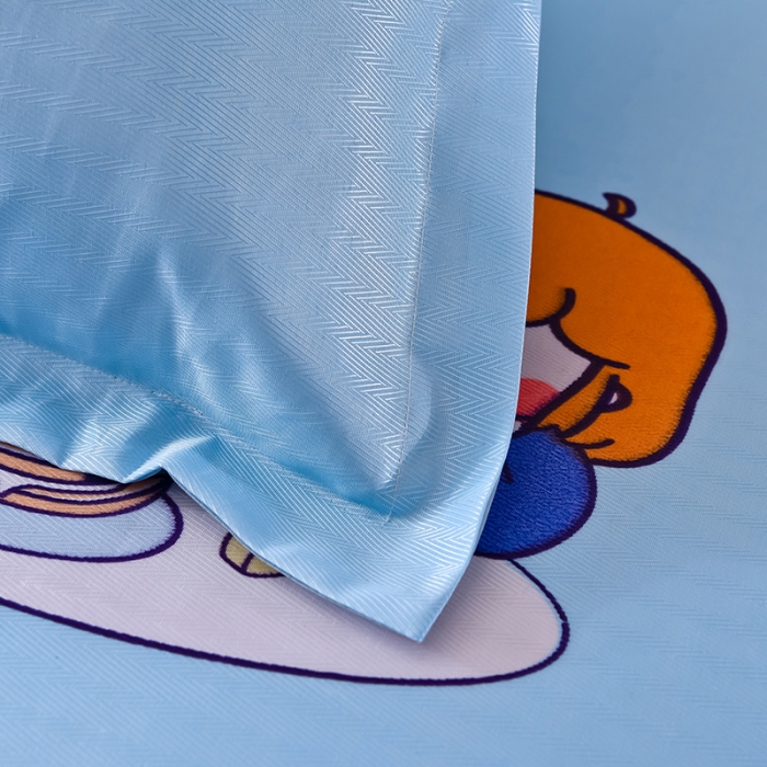 91家纺网 家纺一手货源 找家纺 （总）甜之梦家纺 2025新款印花冰丝单品枕套