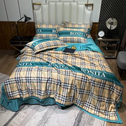 91家纺网 家纺一手货源 找家纺 (总) 雨洋 2025新款乐感丝夏被四件套