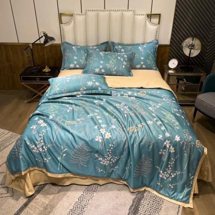 91家纺网 家纺一手货源 找家纺 (总) 雨洋 2025新款乐感丝夏被四件套